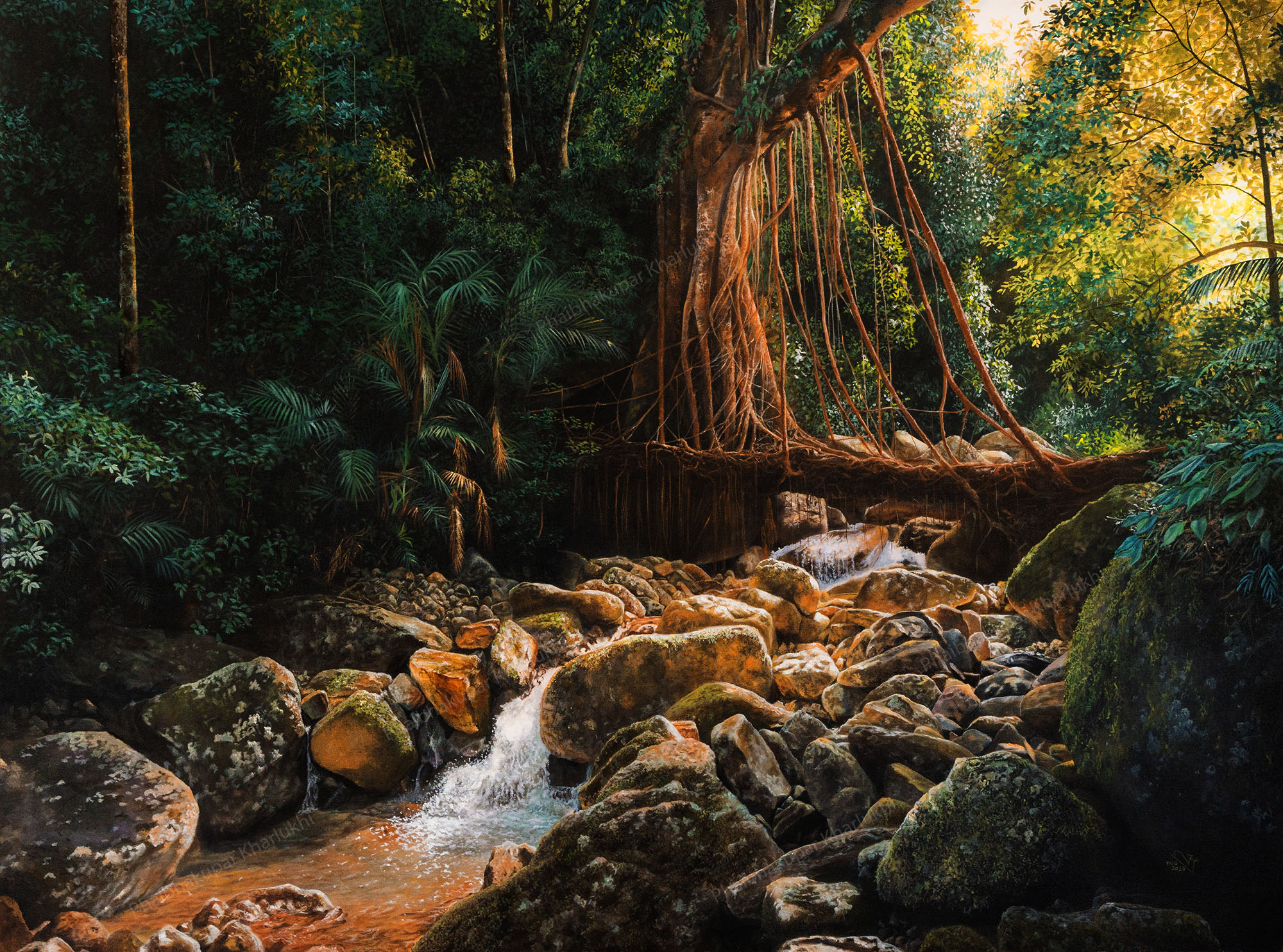 Wahmatthia Root Bridge